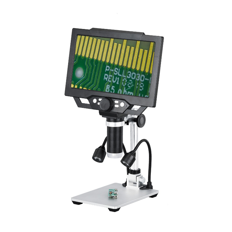 Electronic Repair - مجهر رقمي محمول بشاشة LCD بدقة
