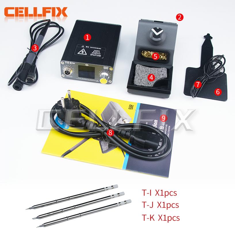 Electronics Repair Plus - OSS T12-X PLUS محطة لحام سبيكة