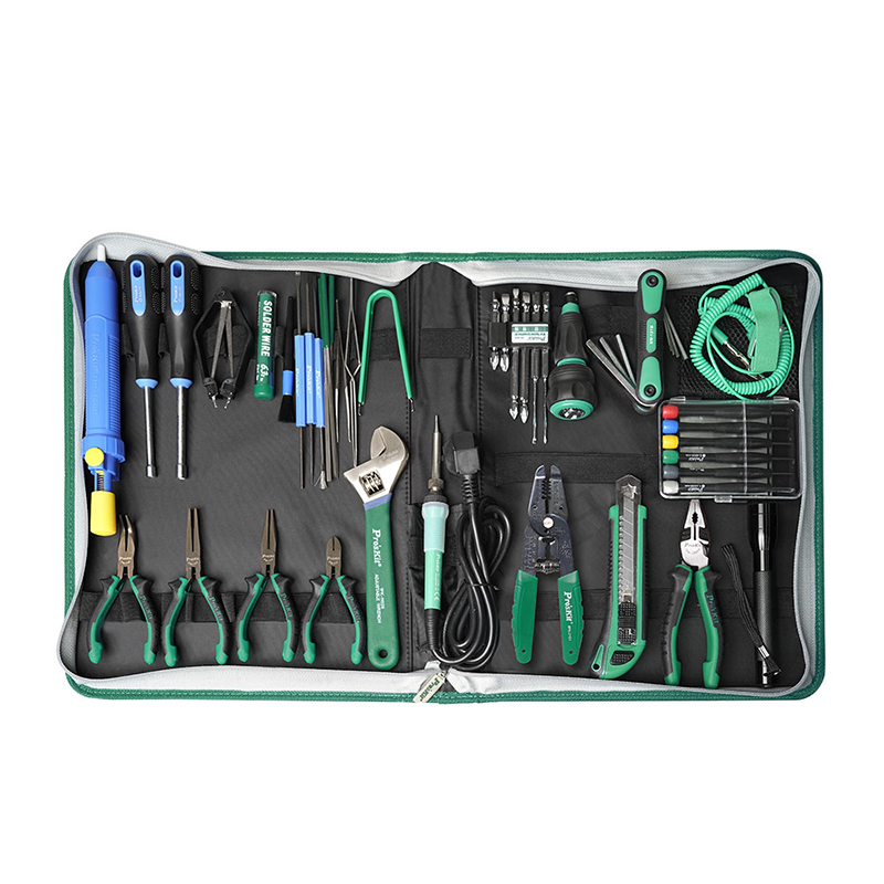 Electronic Repair Tutorial - 52 قطعة من مجموعة أدوات Pro'sKit