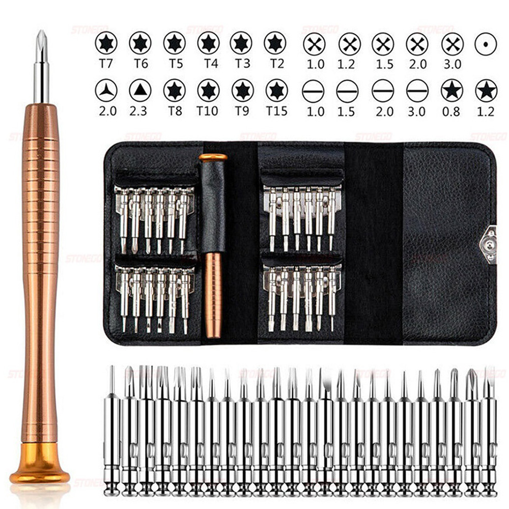 Electronic Repair Tutorial - طقم مفكات دقيقة 25 في 1