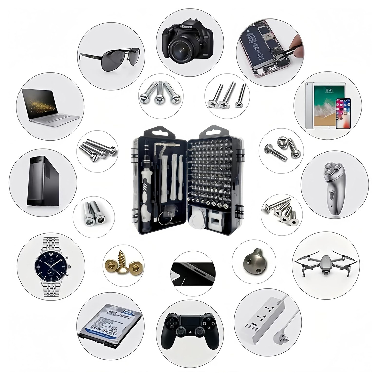 مجموعة أدوات إصلاح احترافية 11 - مراجعة Electronic Repair Tutorial وسعره