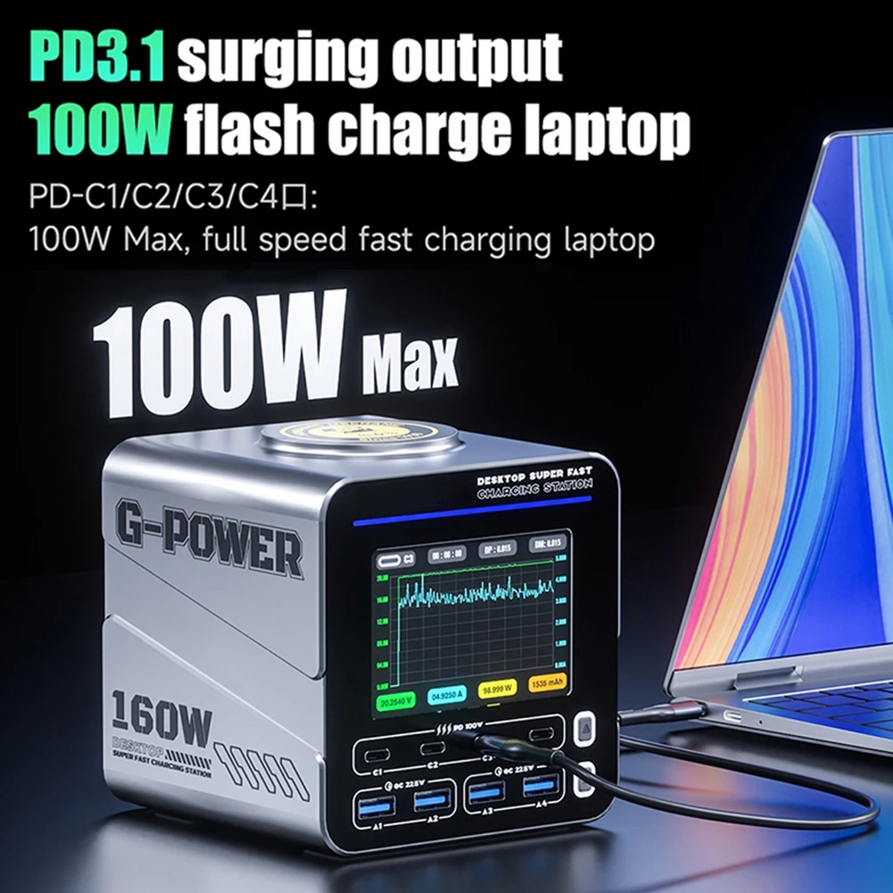 شاحن سريع جديد A10R بقوة 160 و - مراجعة Electronics Repair Tools And Equipment وسعره