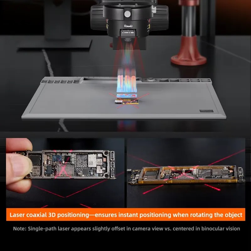 مجهر ثلاثي العدسات Qianli 6558 - مراجعة Electronic Repair وسعره