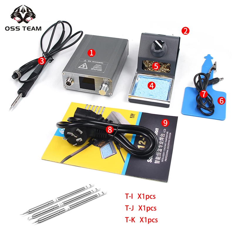 OSS T12-X PLUS محطة لحام سبيكة - مراجعة Electronics Repair Plus وسعره
