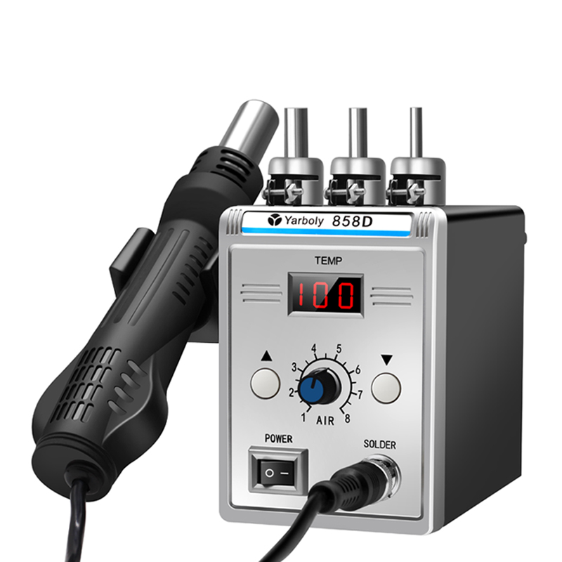 مسدس هواء ساخن 858D بغا محطة ل - مراجعة Hot Air Station 858 وسعره